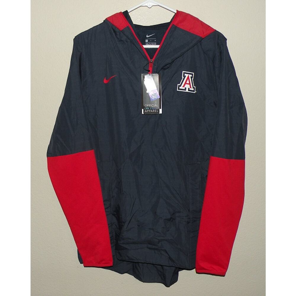 Nike On Field Arizona Wildcats Men’s Small Repel Hydrofuge Jacket Football NWT